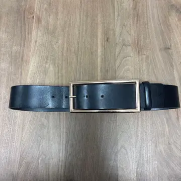 Jean Paul Gaultier 블랙 가죽 벨트