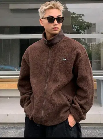 [ 새상품 ] Dazy 브라운 플리스 집업 자켓