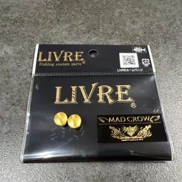 스퀴드매니아 x 리브레 MAD CROW 노브캡 골드