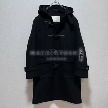 [ 현행 모델 ] 컨디션 최상 MACKINTOSH 더플 코트 블랙 38