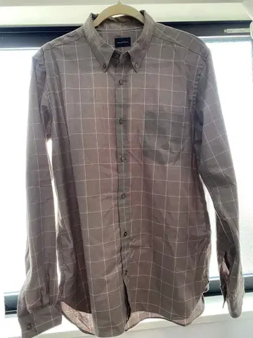 그린 레이블 릴랙싱 체크 셔츠 L 사이즈