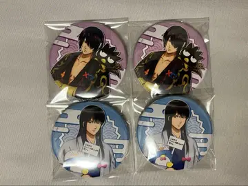 은혼 산리오 콜라보 타카스기 카츠라 캔뱃지 4개