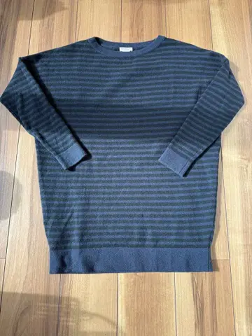 드밀리 보더 니트 캐시미어