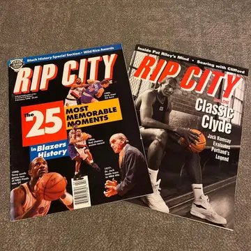 NBA 포틀랜드 트레일 블레이저스 기관지 RIP CITY 2권 세트