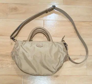 IBIZA 이비사 나일론 x 가죽 2way 백