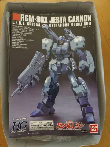 HGUC 1/144 제스타 캐논 미조립 상자 없음