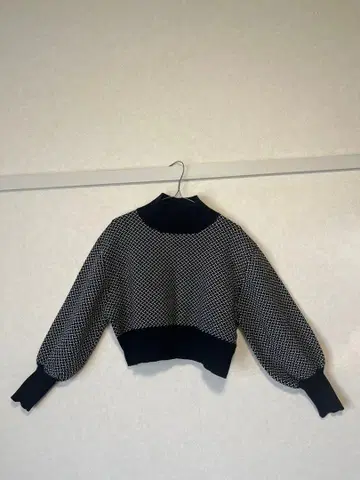 JEANASIS 볼륨 슬리브 니트