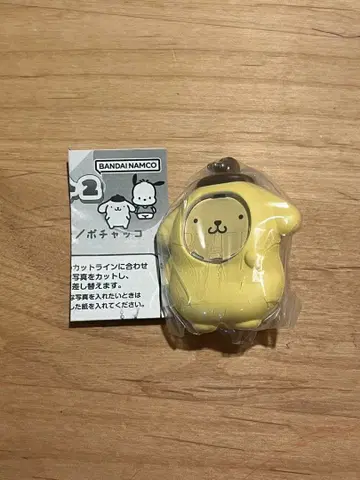 산리오 가챠 얼굴 하메 폼폼푸딩 사진 프레임 마스코트