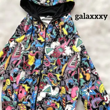 [ 새상품급 ] galaxxxy 후드티 화려한 올 패턴 일본제