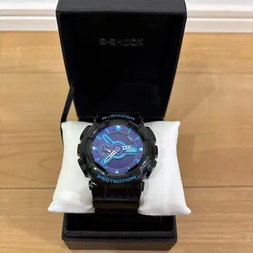 G-SHOCK 아날로그/디지털 시계 블랙/블루