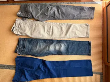 슬림핏 네이비 팬츠 M 사이즈 (허리 30 전후)