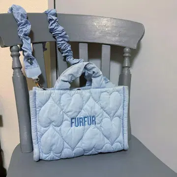 FURFUR 라이트 블루 숄더백 미사용 새상품 귀여운 색상입니다