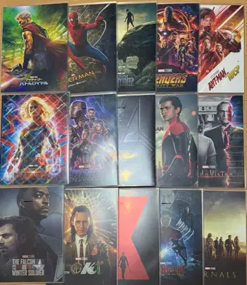 MCU 페이즈 3~5 팜플렛 묶음 판매