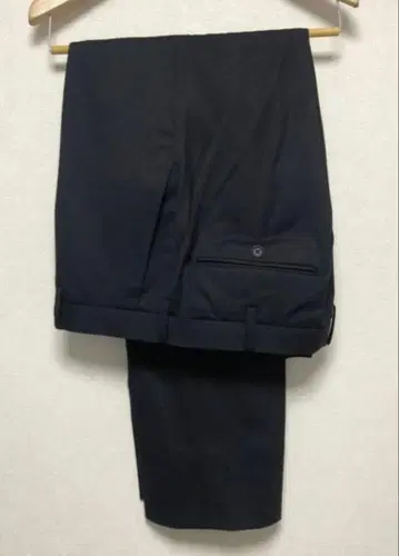 유니클로 프리미엄 울 팬츠 [울 100%] 블랙 슬랙스