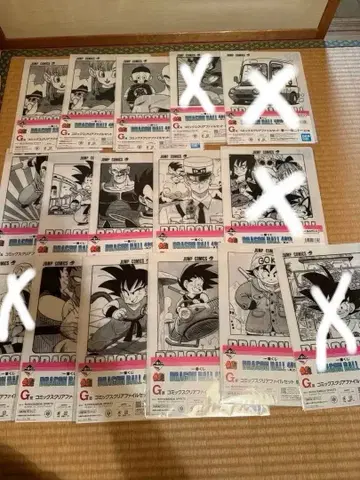 제일복권 DRAGON BALL 40th 클리어 파일 16장 세트