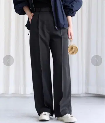 IENA endo.clear 트윌 턱 팬츠 24SS