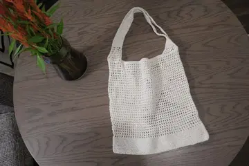 메쉬 짜임 토트백