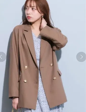 [ 새상품급 ] Mystrada 테일러드 자켓 브라운 사이즈 36