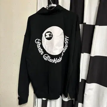 STARTER BLACK LABEL 트레이닝복 맨투맨 속기모 하프 지퍼