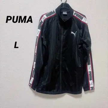 새상품급 PUMA [ L ] 풀집업 자켓 블랙 저지