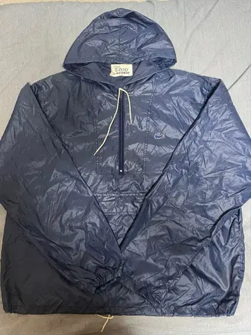 70s izod lacoste 실 감는 택 빈티지 나일론 아노락