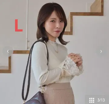 2색 세트 tal by yumi 레이스 풀오버 L 새상품 시마무라