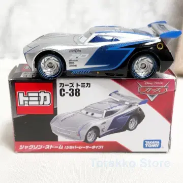 [ 새상품 미개봉 ] 카즈 토미카 C-38 잭슨 스톰 ( 실버 레이서 )