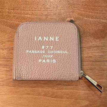 [ 고품질 ] IANNE 이안느 LOGO 파르 미니 지갑 그리시엘