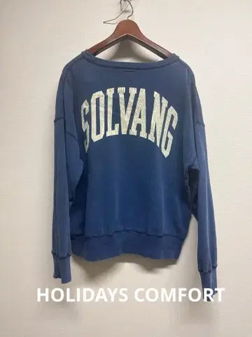 [ HOLIDAYS COMFORT ] USA 코튼 인레이 풀오버