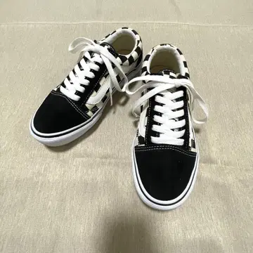 VANS 올드스쿨 체커 패턴 블랙 ULTRA CUSH