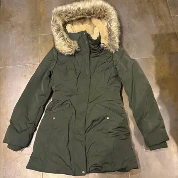 ZARA 다크 그린 롱 자켓