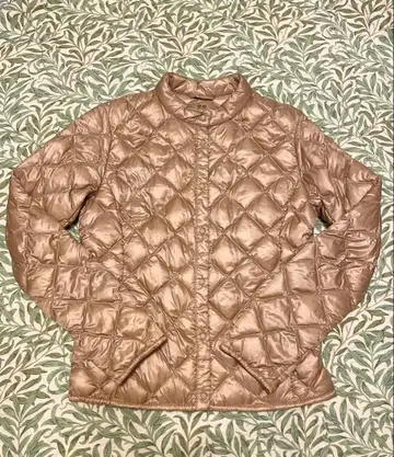 UNIQLO 유니클로 S 베이지 퀼팅 다운 자켓