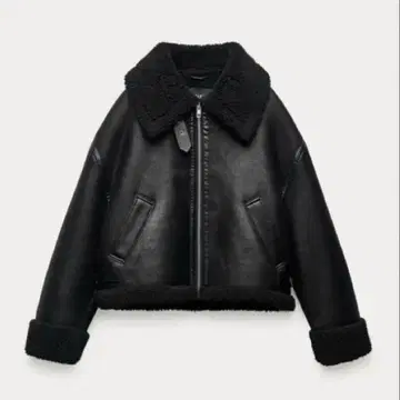 ZW COLLECTION 라이더 자켓 블랙