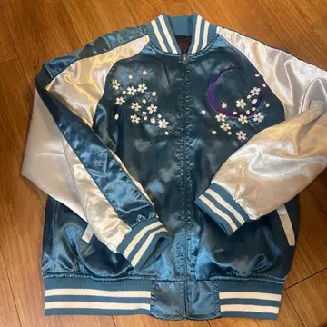 스카잔 M 벚꽃 달 파랑 거의 새상품