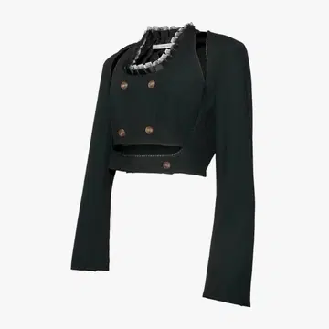 THEREDTHREAD S lace trim suit ensemble