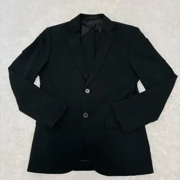 [ 컨디션 최상 ] 에디피스 테일러드 자켓 스트레치 시어서커 블랙