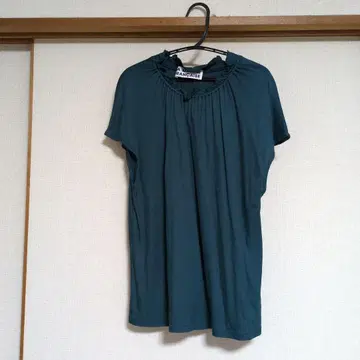 LA MARINE FRANCAISE 다크 그린 반팔 T셔츠