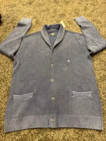 Abercrombie & Fitch 블루 가디건 XL