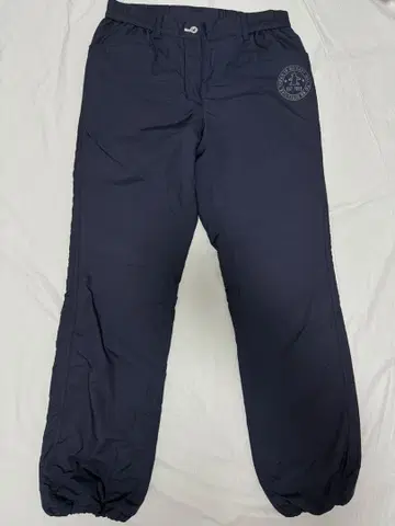 먼싱웨어 골프 충전솜 롱 팬츠 네이비 여성용 L 사이즈