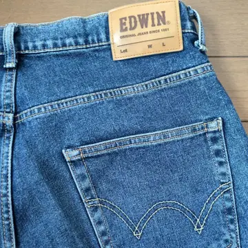 EDWIN 스트레이트 데님 No.EJ04 32 사이즈 일본제