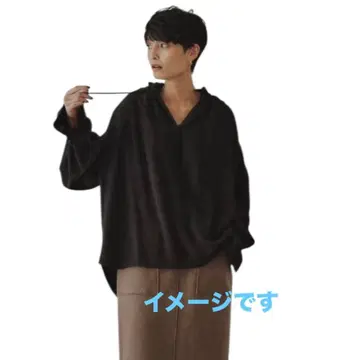 오쿠사 나오코 OPAQUE.CLIP 콜라보 블라우스