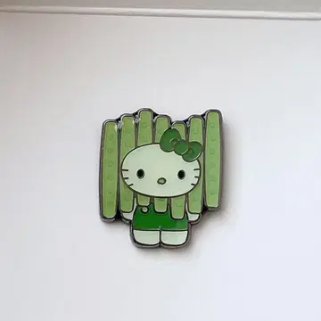 오사카 만박 일본관 모키티 이카다케이소 핀 배지 헬로키티