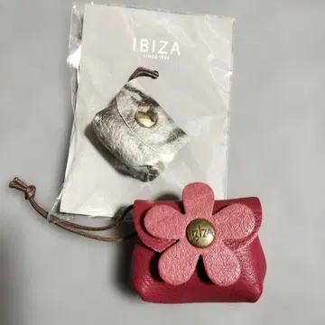 IBIZA 이비자 꽃 장식 미니 백 마스코트 참 외