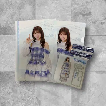 히나타자카46 로손 제일복권 아크릴 스탠드 클리어 파일 야마시타 하루카