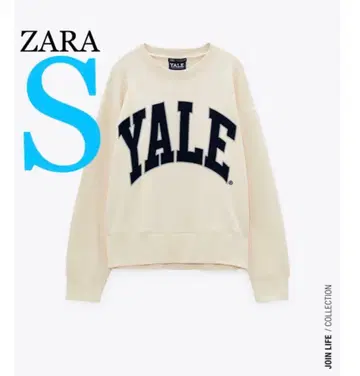 ZARA YALE UNIVERSITY 스웨트 셔츠 S