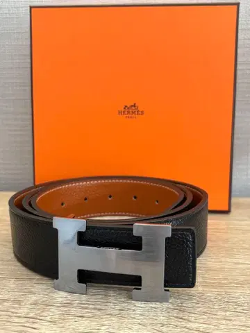 가죽 벨트 H형 버클