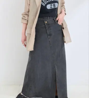 B.C STOCK 디 RODEO JEAN SKIRT
