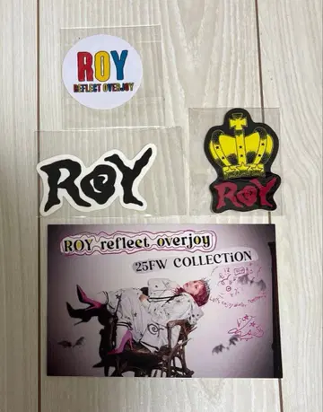 LiSA ROY reflect overjoy 혜택 스티커 엽서
