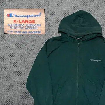 [ 90s ] Champion Green 후드티