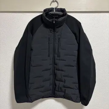 유니클로 콤비네이션 퍼프 테크 재킷 uniqlo M 블랙